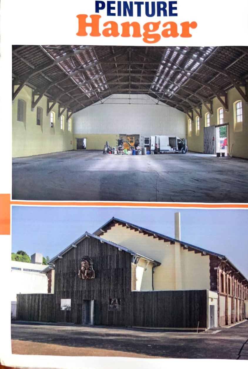 Peinture de hangar
